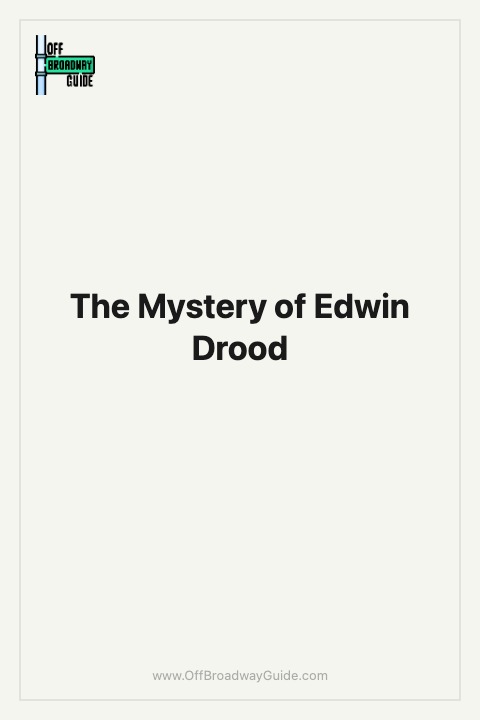 The Mystery of Edwin Drood